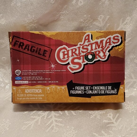 2025 Raising Canes Christmas Story Fra Gee Lay Cane Ralphie Plush w/Mini Figures - Picture 4 of 6